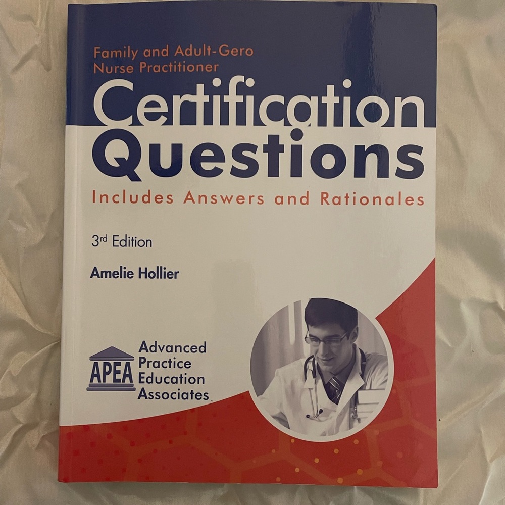3rd Edition APEA certification question study guide